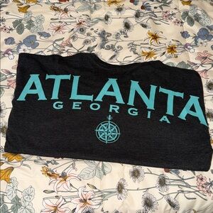 Long sleeve Atlanta Georgia oversized tee